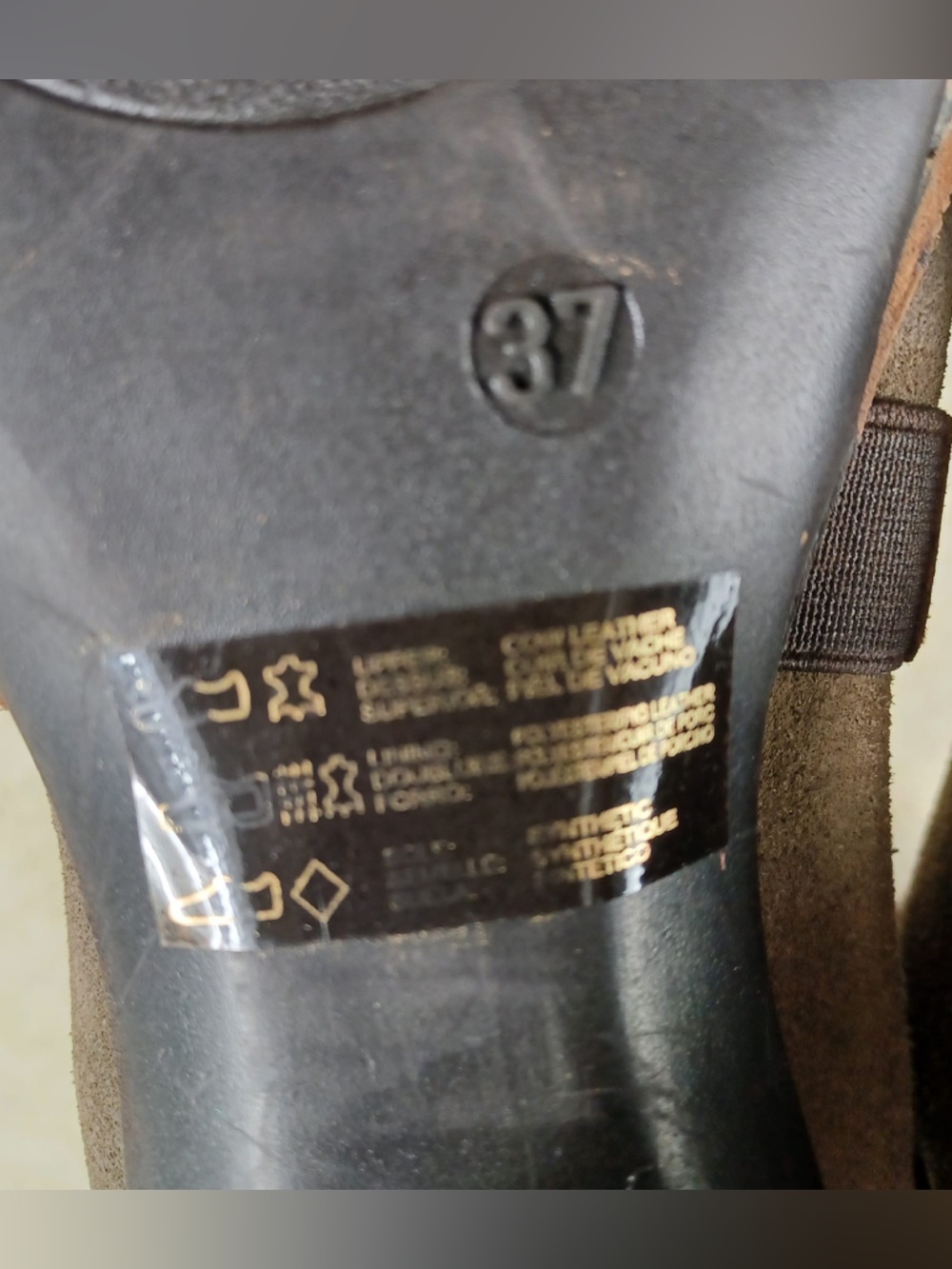 Women's Tall Suede Brown Heeled Boots - Picture 11 of 12